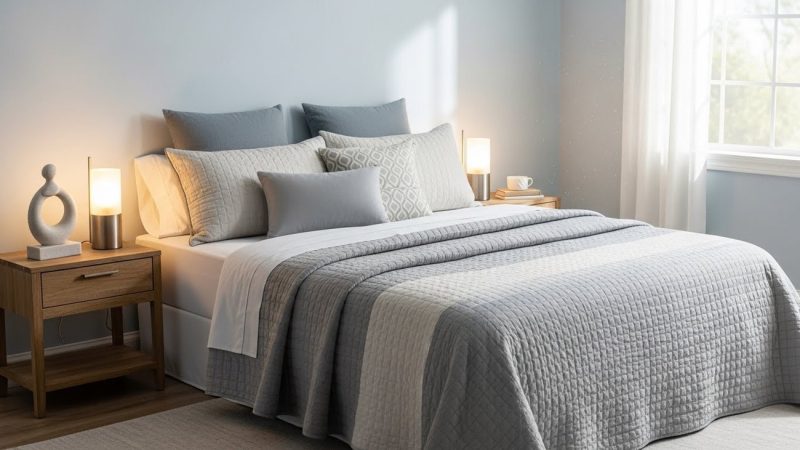 Подушки и лампы Аксессуары для спальни