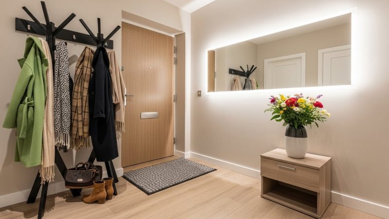 Кашпо и зеркала Аксессуары для прихожей